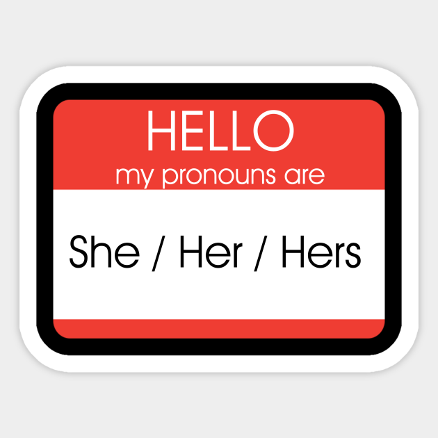 Hello My Pronouns Are Sticker Ally Sticker Waterproof Sticker Pronoun Sticker Lgbtqia Sticker 3020